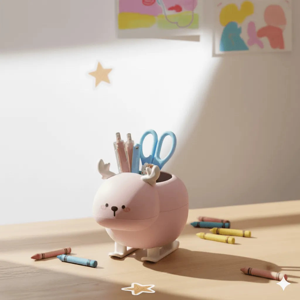 Pot à Crayon Animaux