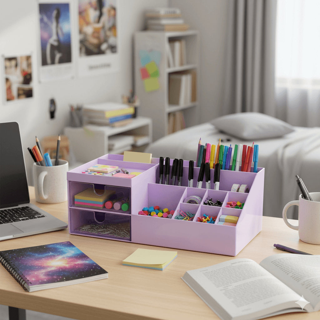 Pot à Crayon Violet