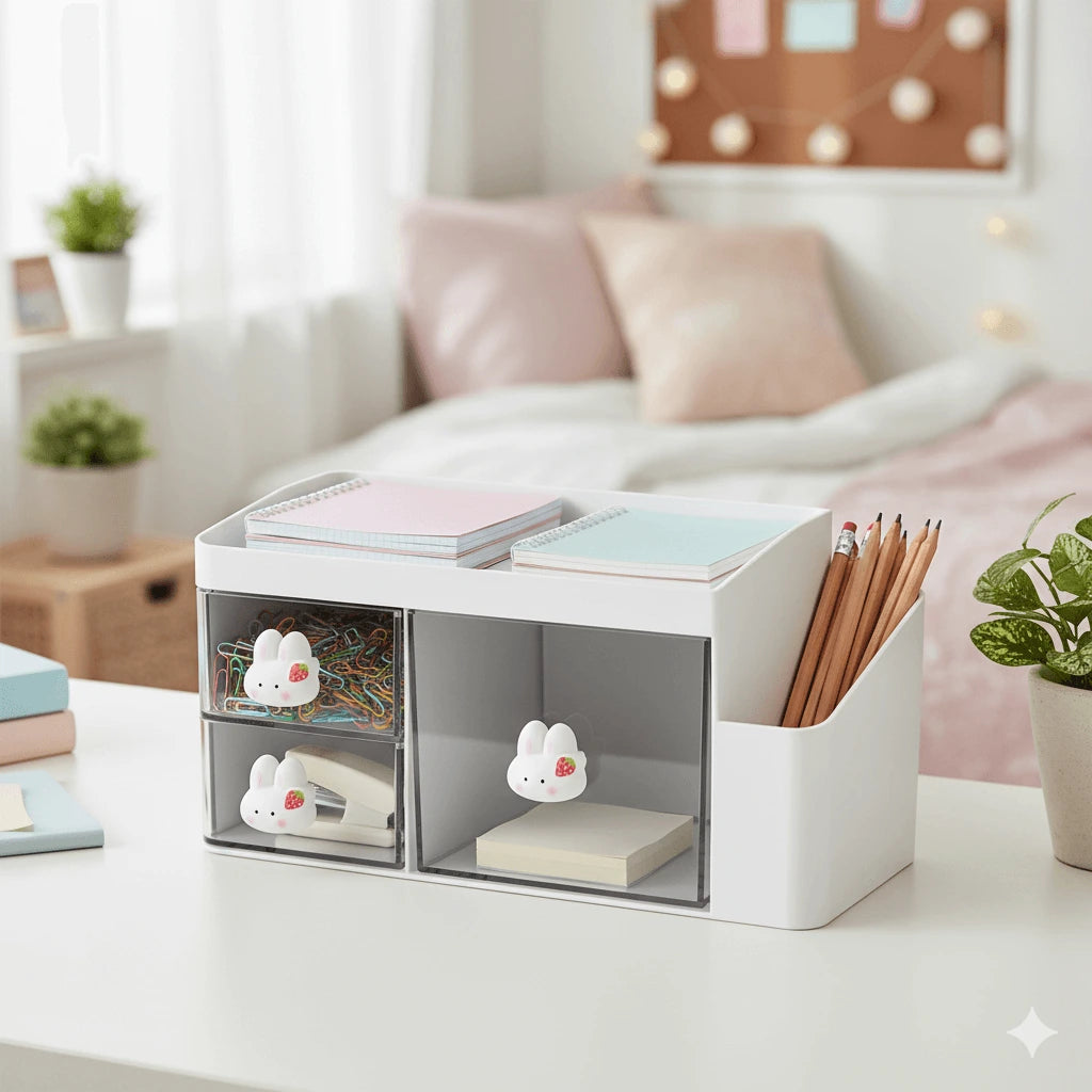Rangement Bureau Kawaii